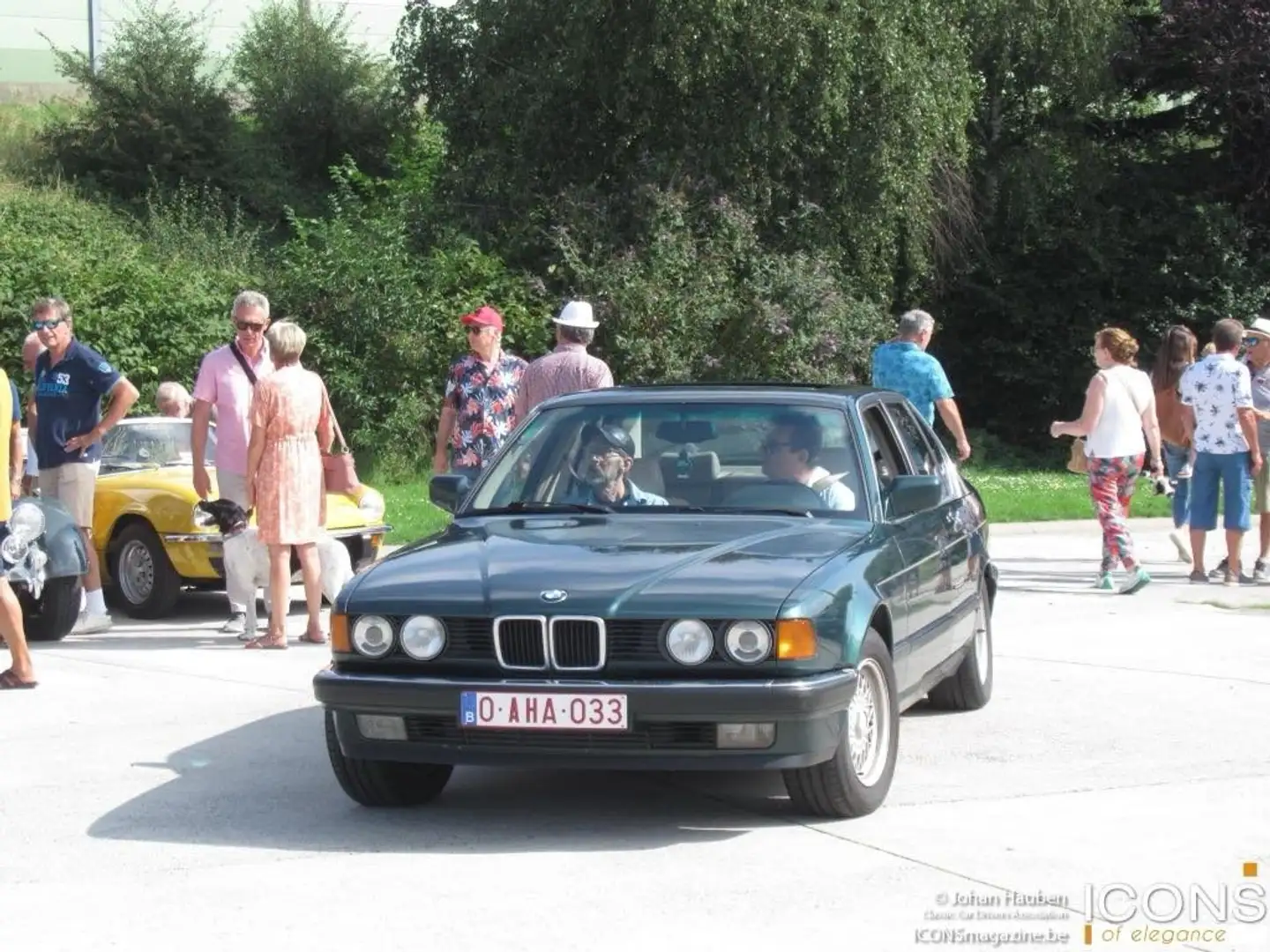 BMW 730 730 i  e32 Zelená - 2