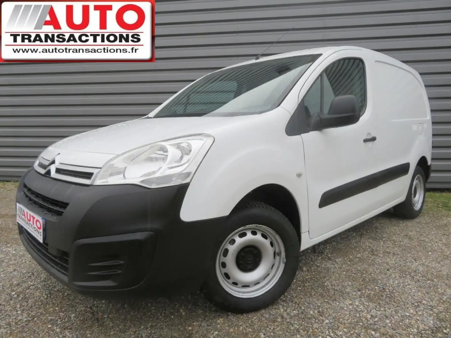 Citroen Berlingo Berlingo 1.6 BlueHDi - 100  II 2008 FOURGON Fourgo Blanc - 1