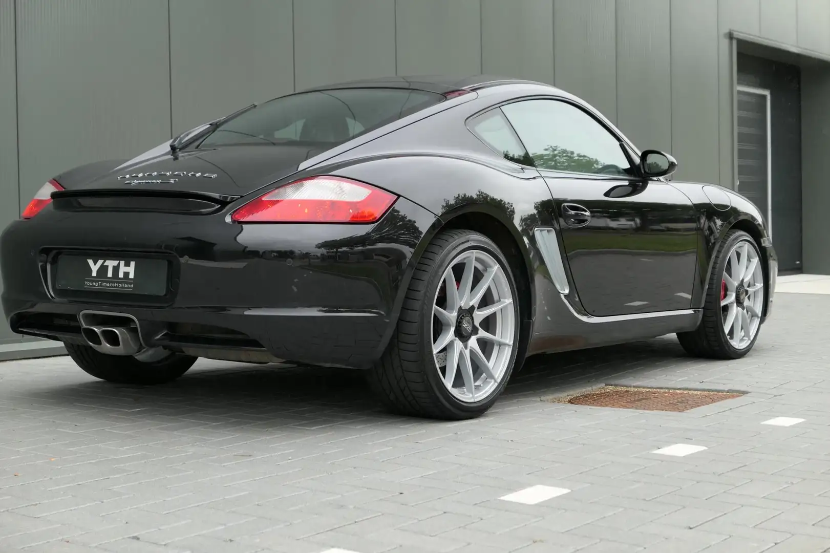 Porsche Cayman S 3.4 Tiptronic 295pk Navi Leder Clima Youngtimer Zwart - 2