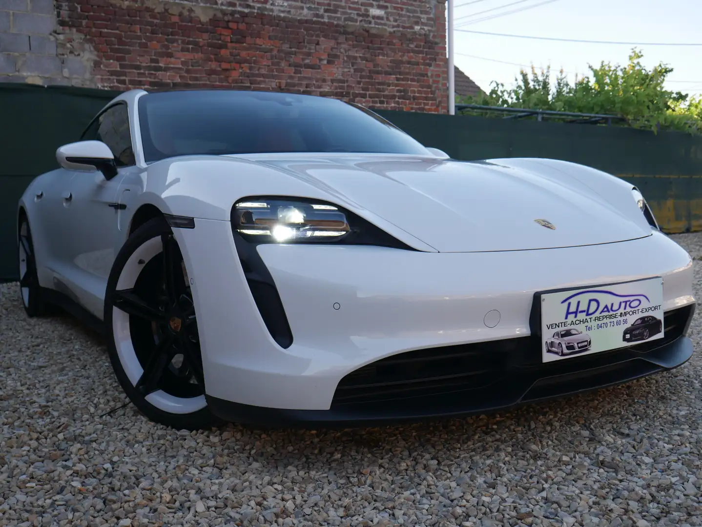 Porsche Taycan Taycan 93.4 kWh 4S/DUAL SCREEN/BOSE/MATRIX/PANO Blanc - 2