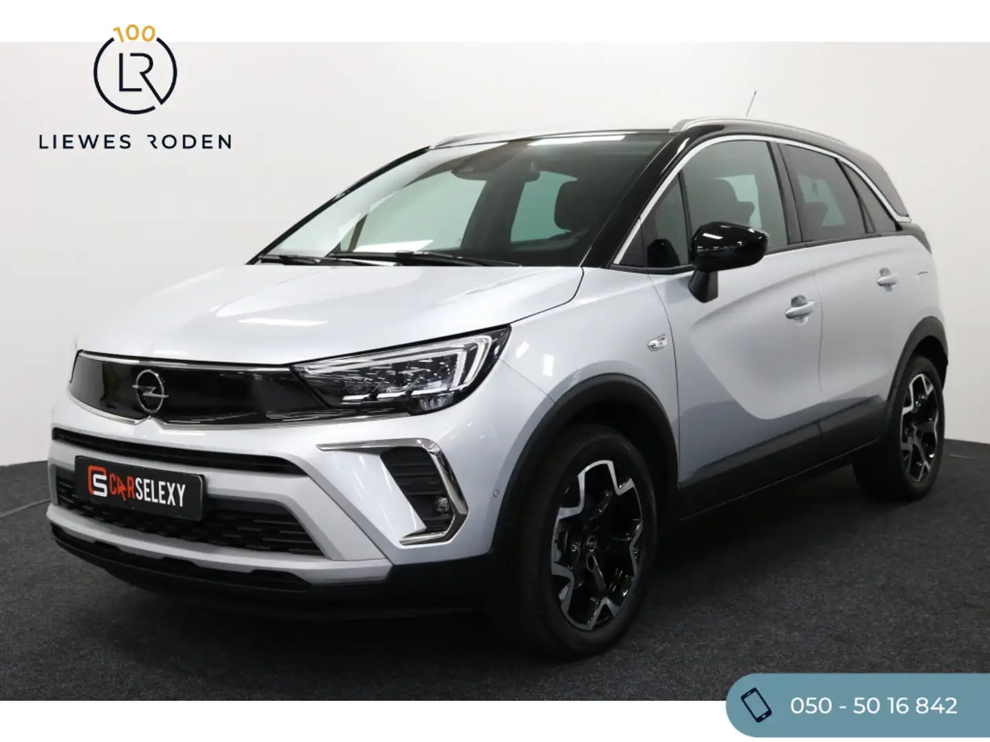 Opel Crossland 1.2 Turbo Ultimate Grijs - 1