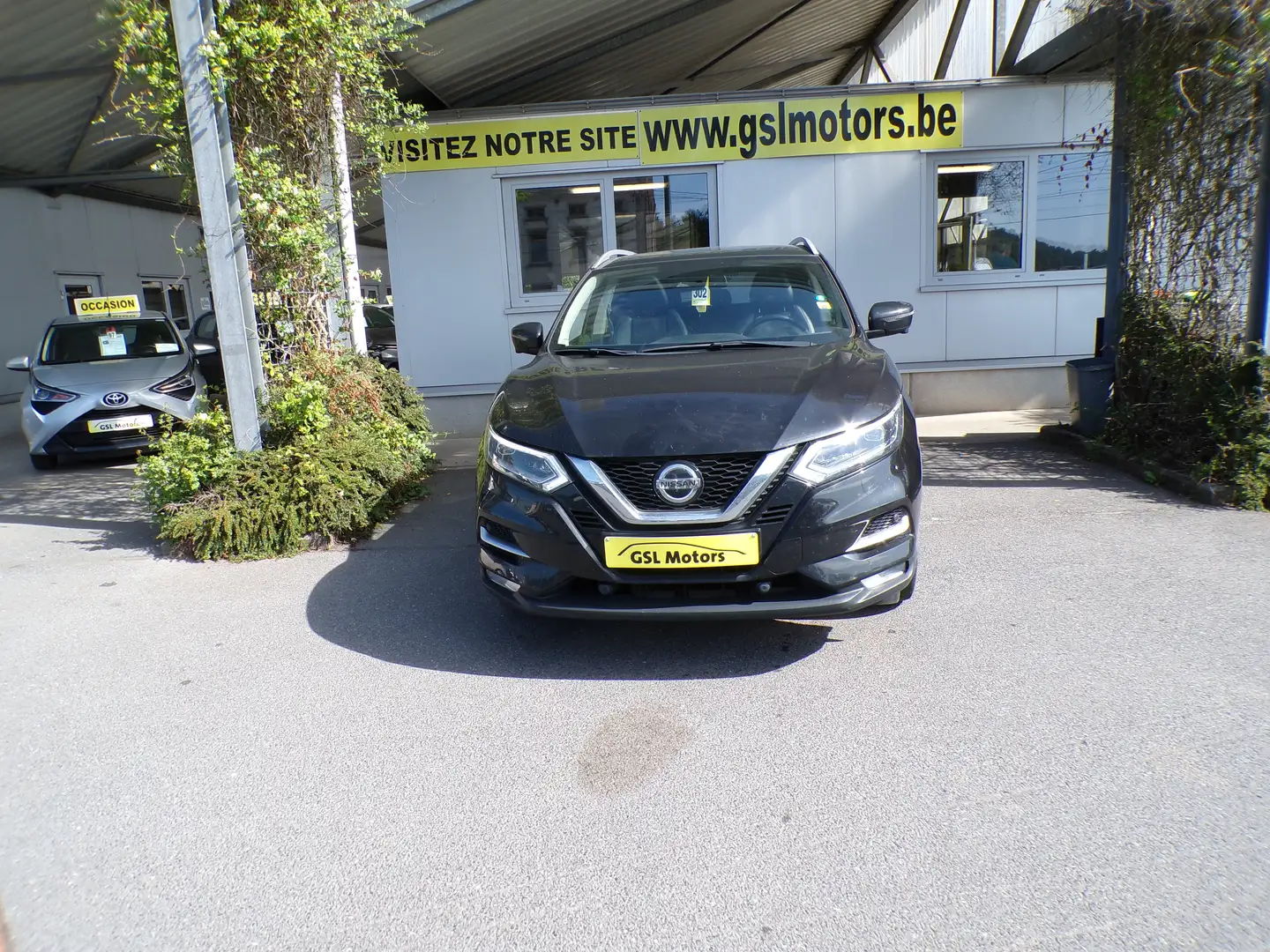 Nissan Qashqai 1.3DIG-T 140cv noir 01/21 84951km Airco GPS Cruise Zwart - 2