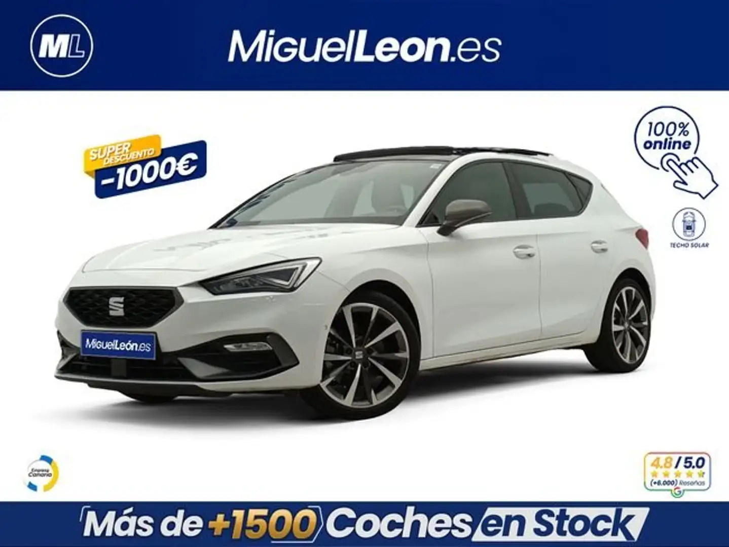 SEAT 1.5 TSI 110kW (150CV) St&Sp FR Blanco - 1