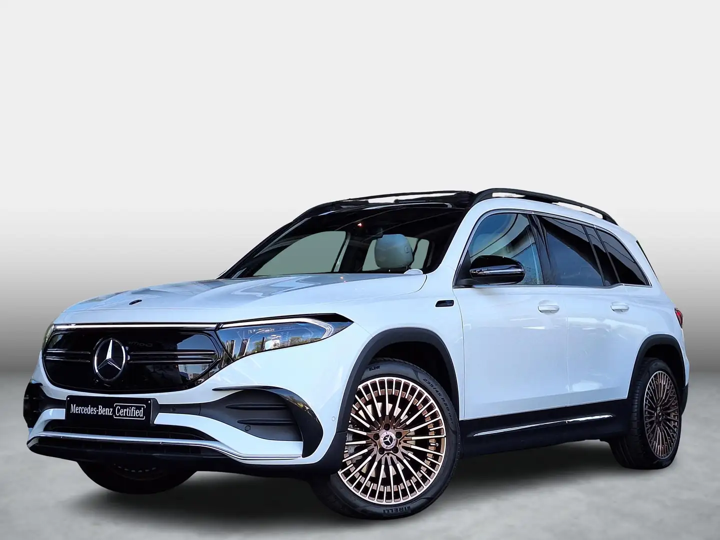Mercedes-Benz EQB 350 4MATIC Edition 1 | Grijs Leder | Panormadak | Acht Blanco - 2
