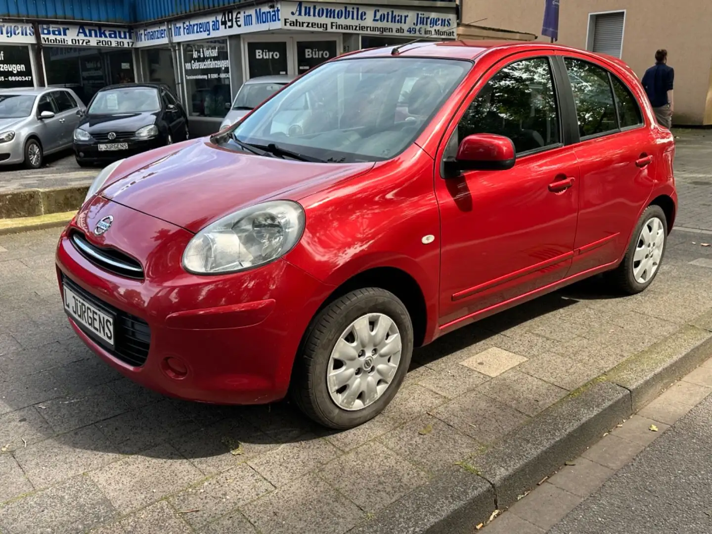Nissan Micra Acenta-KLIMA-AB-69€ im Monat zu Finanziere Червоний - 2