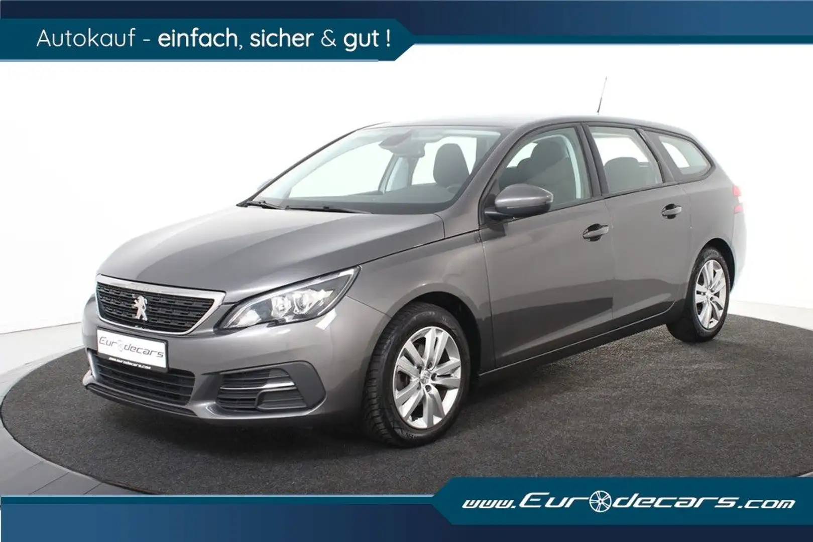 Peugeot 308 SW Active *1.Hand*Navi*Park ass.*Carplay* Grau - 1