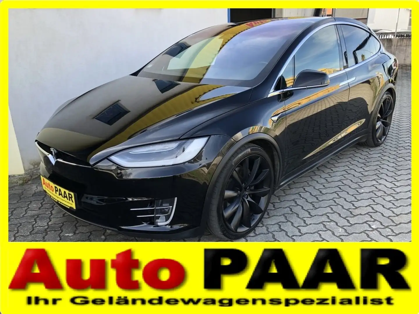 Tesla Model X Maximale Reichweite 100kWh Noir - 1
