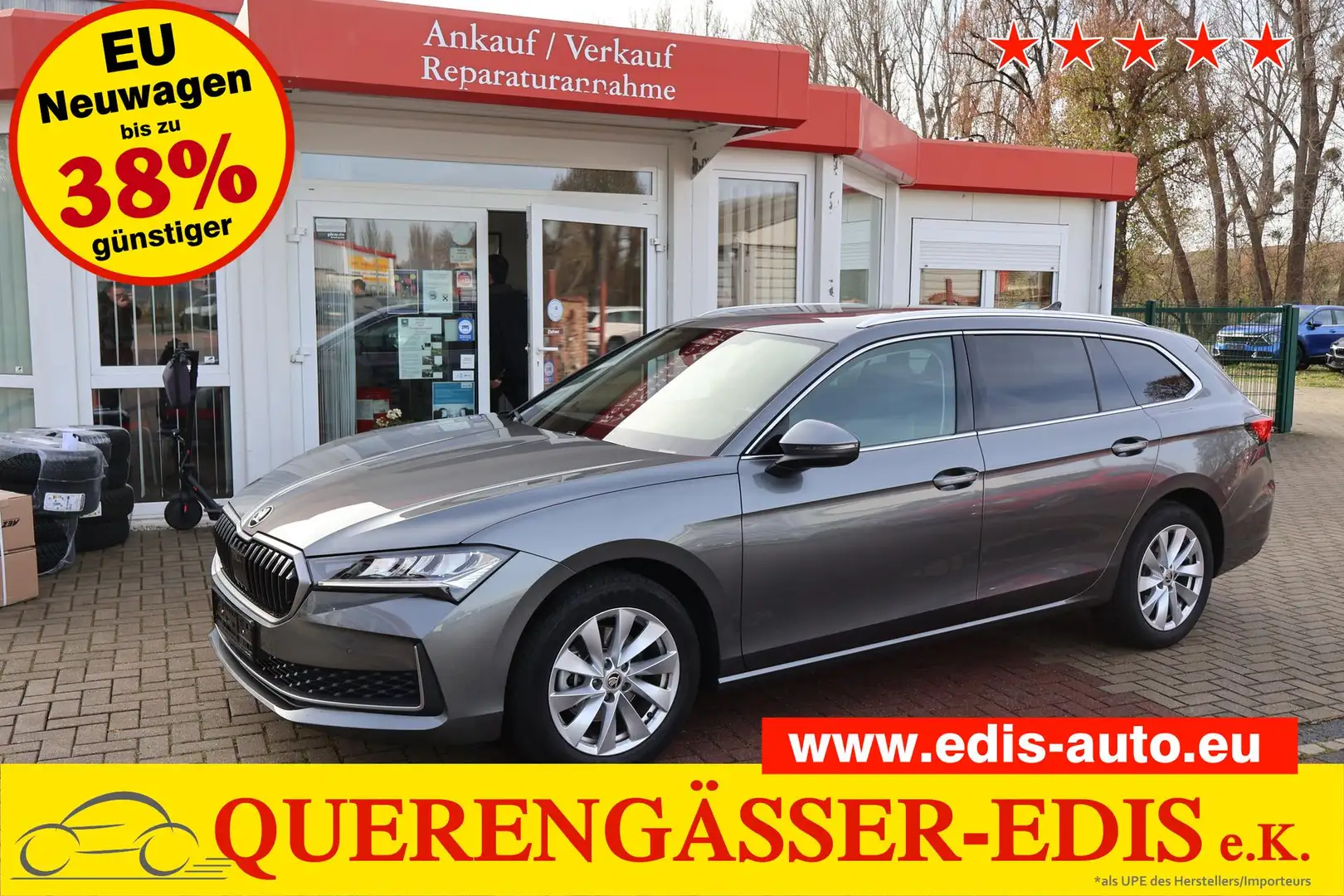 Skoda Superb 1.5TSI DSG 110 kW (150 PS), Automatik, Frontant... Gris - 1