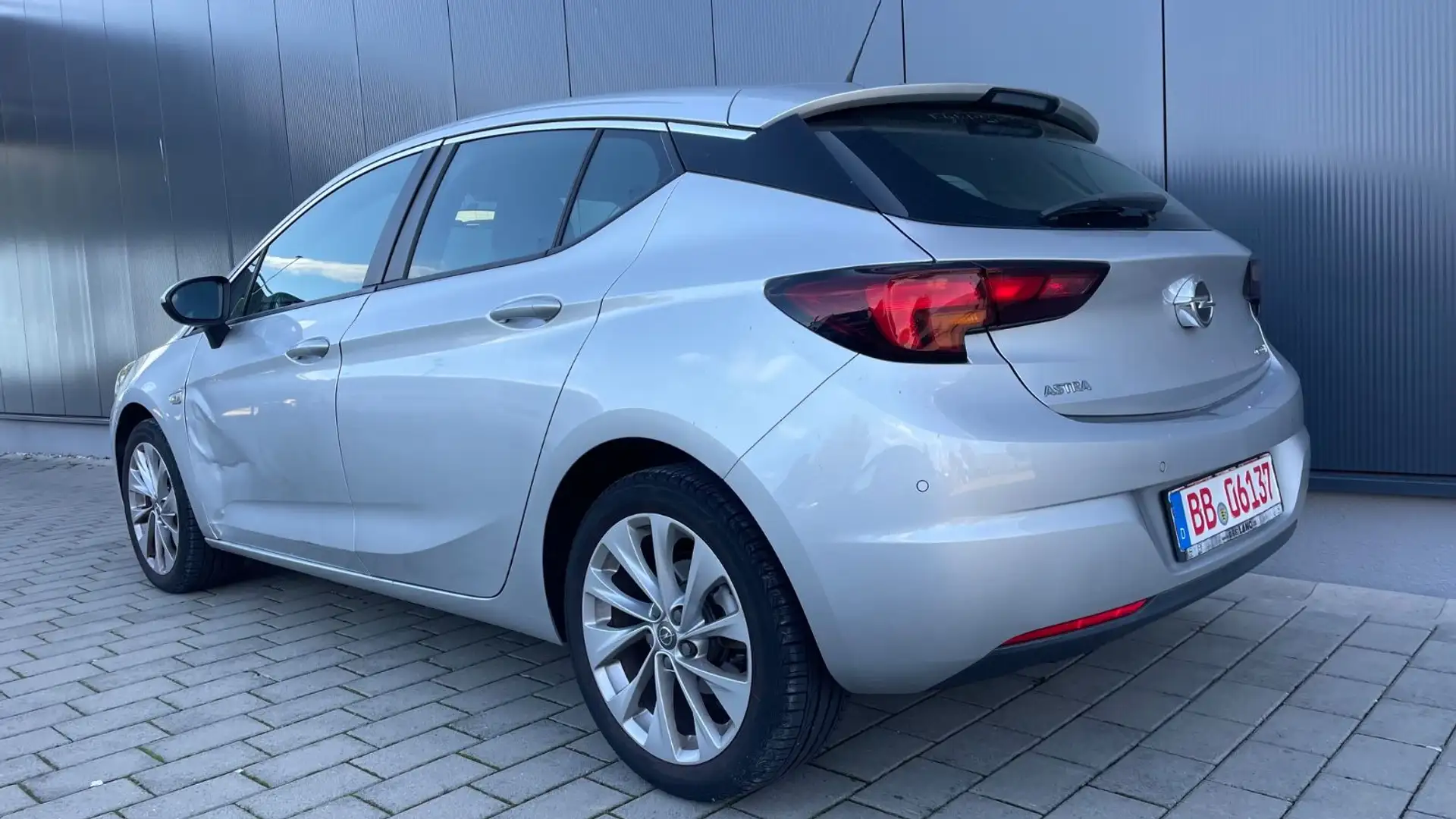 Opel Astra . KM 19.000-Klima-PDC-TÜV 2027-Garantie Zilver - 2