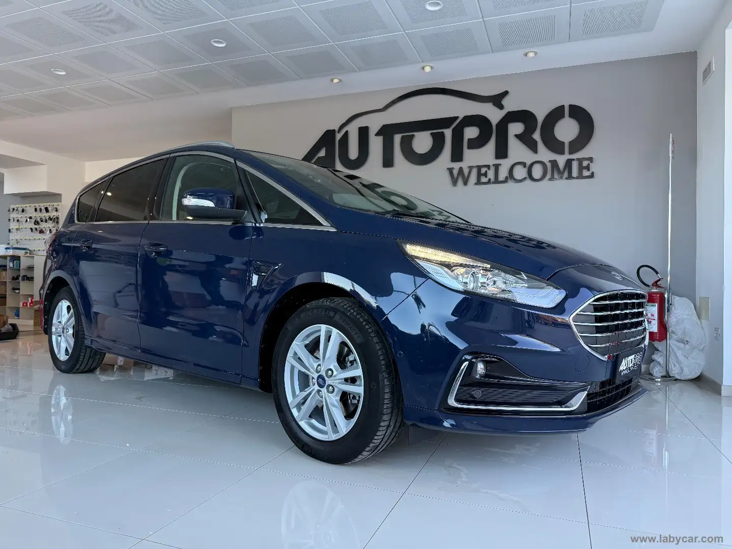 Ford S-Max 2.5 Full Hyb. 190CV CVT 7p. Tit.Bs Bleu - 2