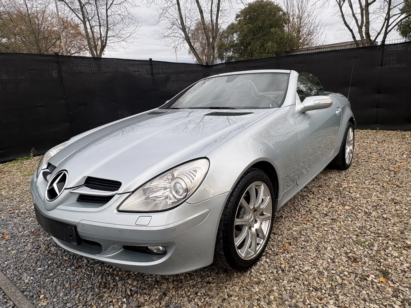 Mercedes-Benz SLK 200 SLK 200 Kompressor /1E PROP-CUIR-NAVI/ Argent - 1