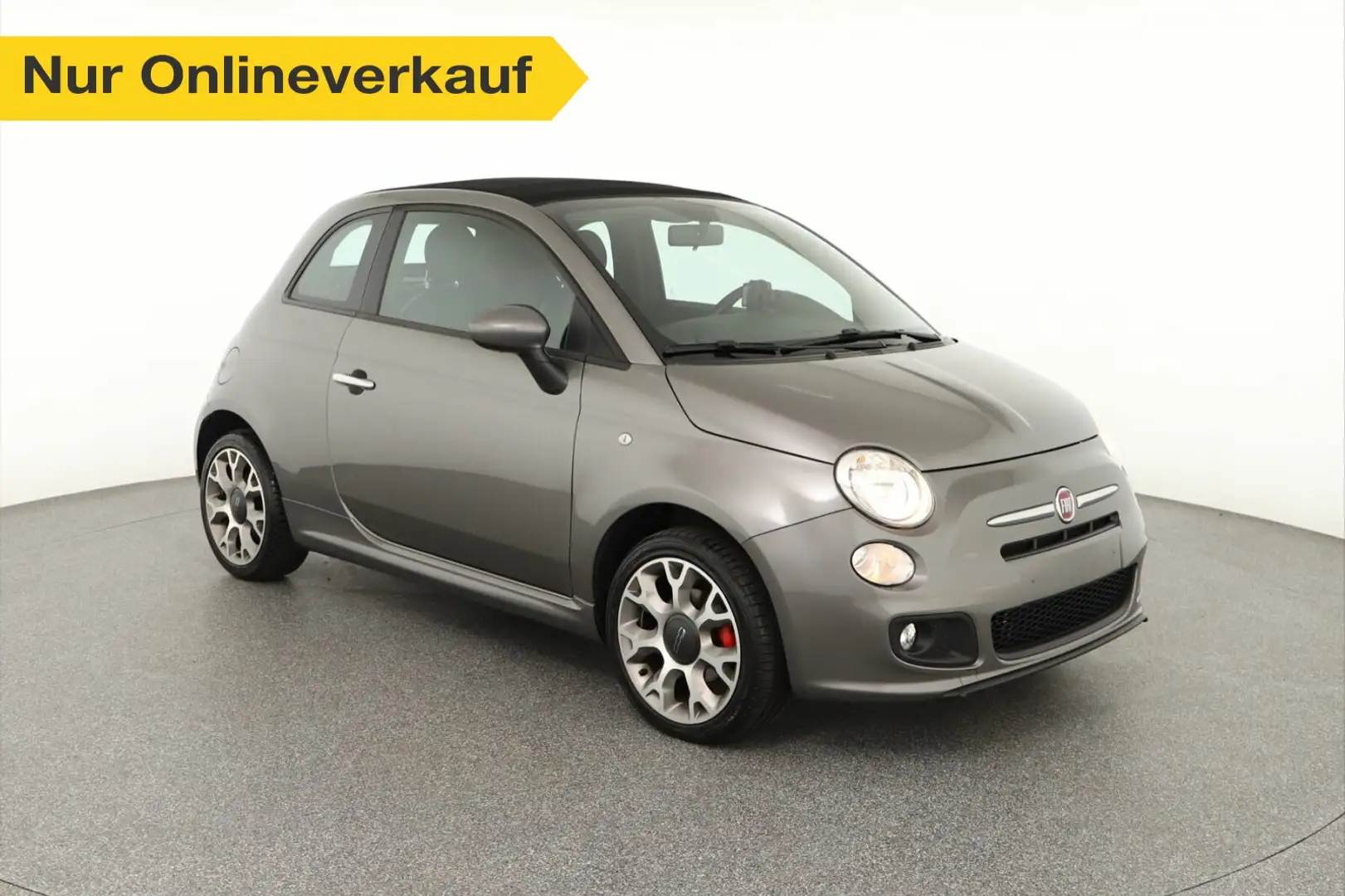 Fiat 500C 500 C 0.9 TwinAir S LEDER+BLUETOOTH+ Grau - 1