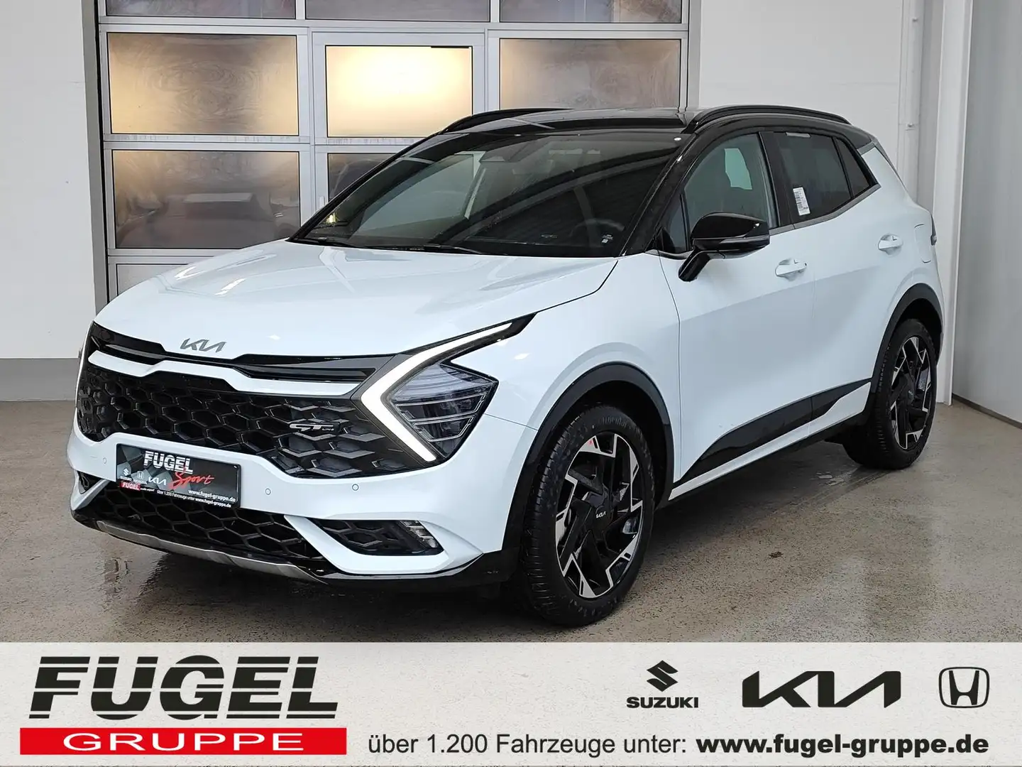 Kia Sportage 1.6 T-GDi 48V DCT GT-Line LED|Navi|4xSHZ Schwarz - 1