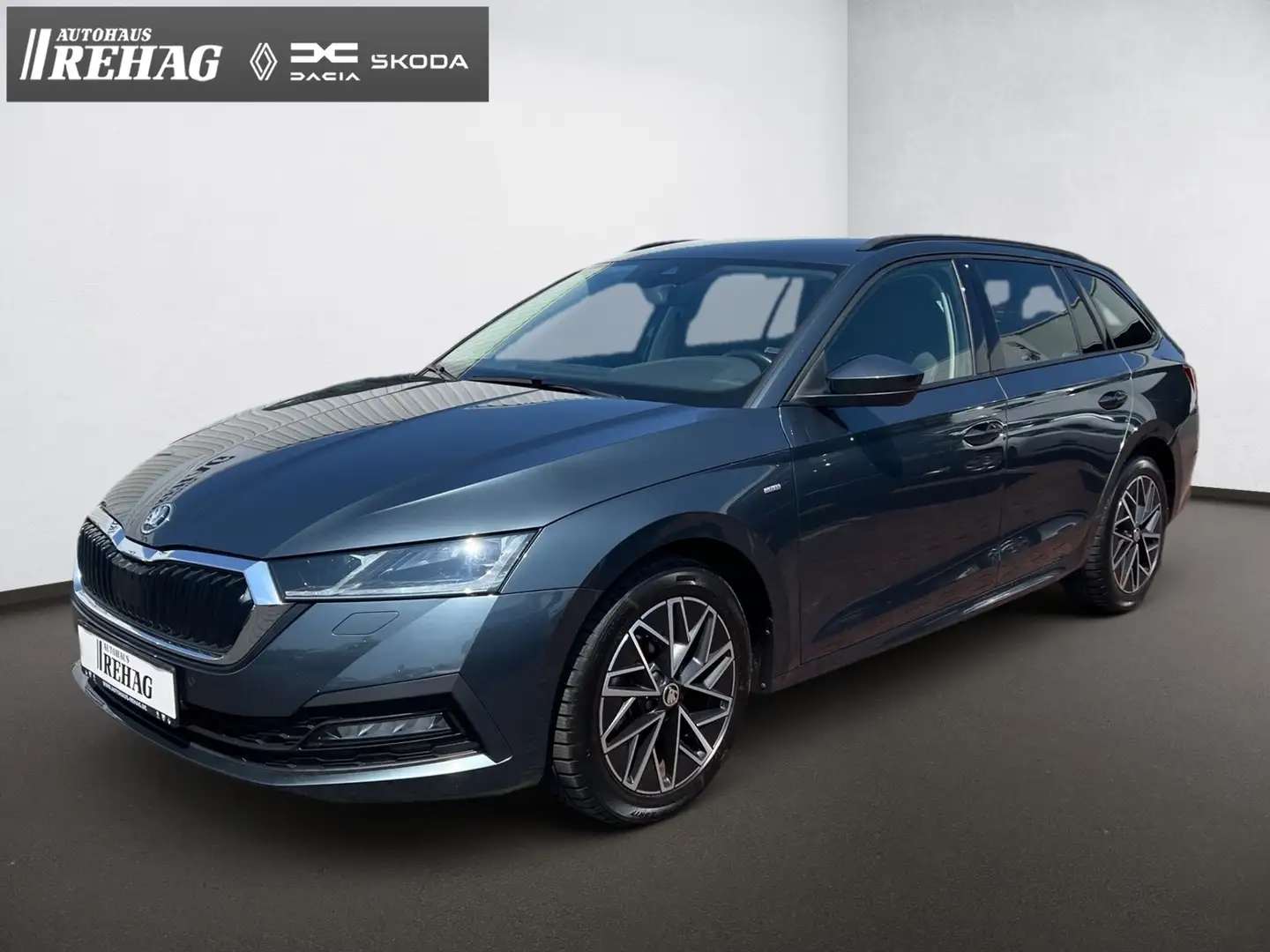 Skoda Octavia Combi 1,0 TSI Clever *MATRIX*ALLWETTER*NAVI*ACC* Grau - 2