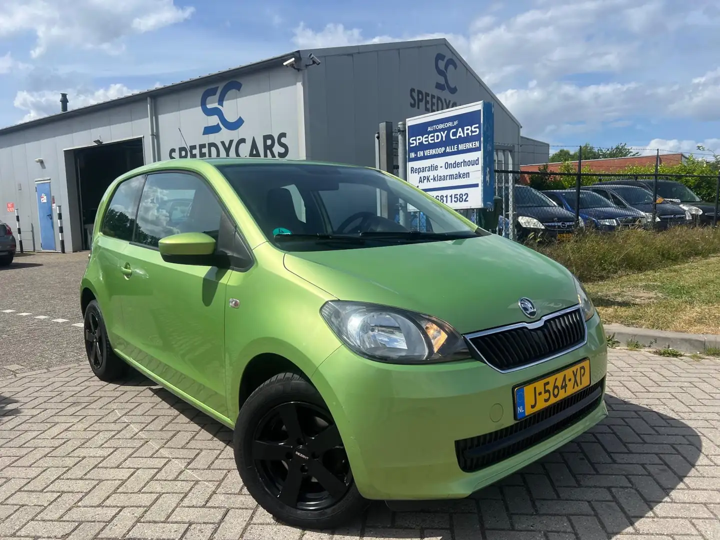 Skoda Citigo 1.0 Easy 2012 Airco Elektr Ramen Zelená - 1