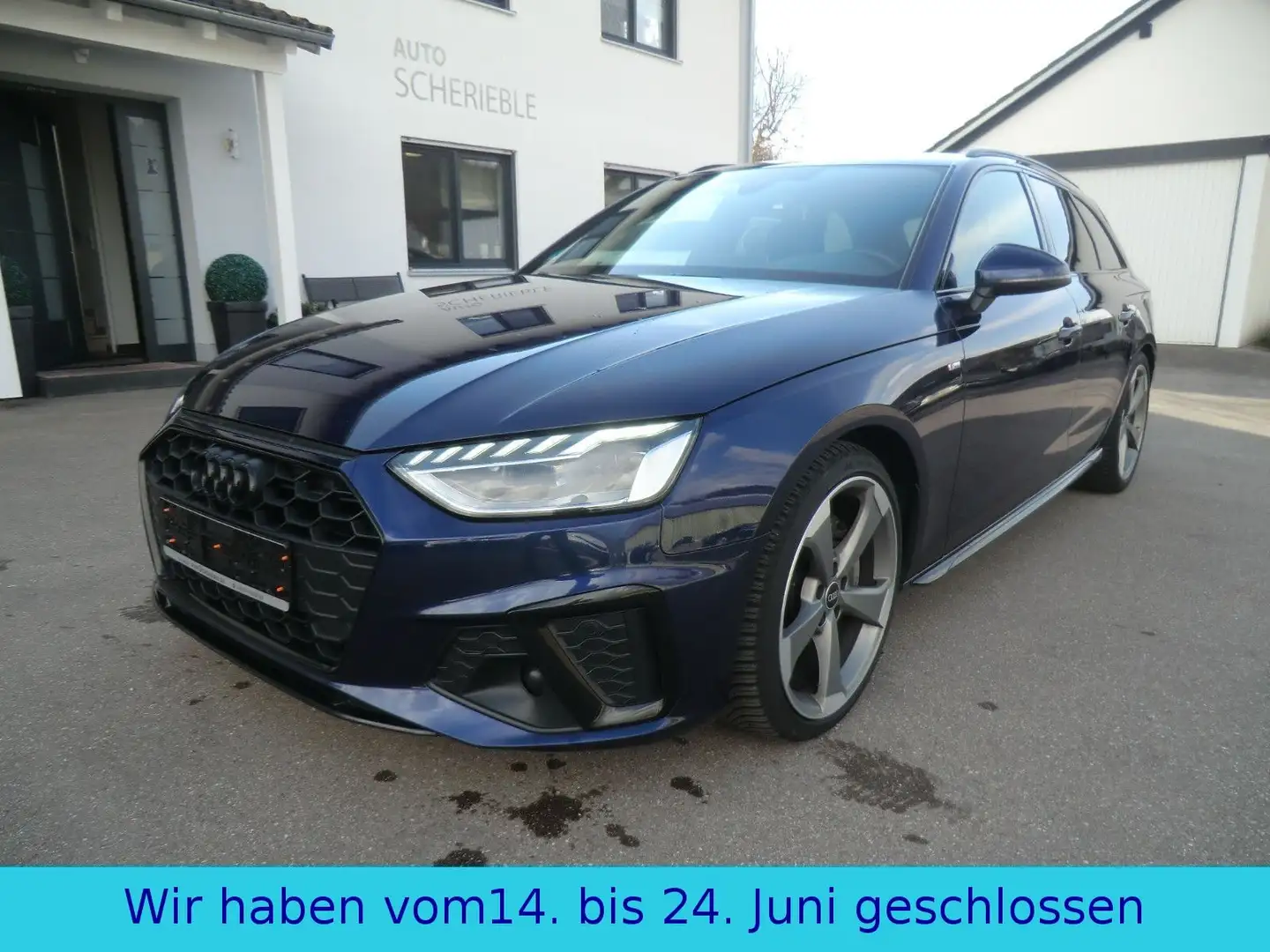 Audi A4 Avant 40 TFSI S-Line  Competition 19" Blau - 1