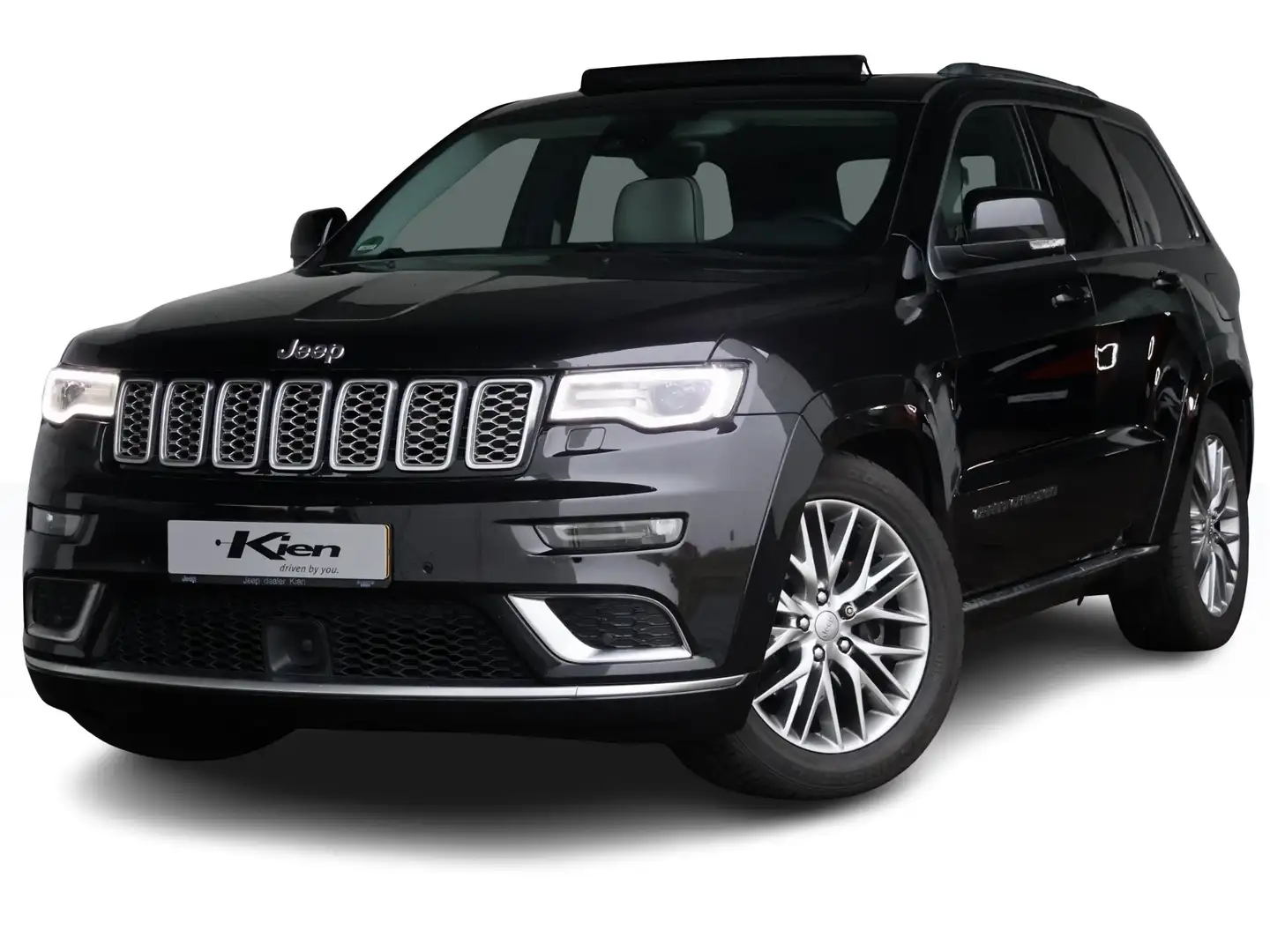 Jeep Grand Cherokee 3.0 CRD Summit | Ivory leer | Pano | Luchtvering | Zwart - 1