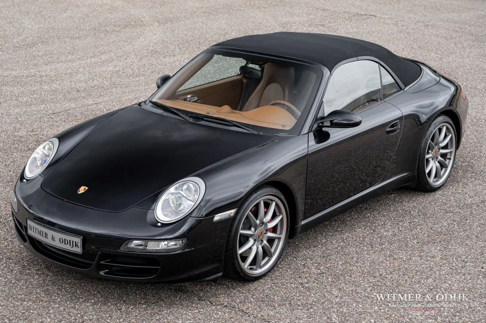 Porsche 997 Cabrio 3.8 Carrera S Manual, NL-auto, 117dkm Noir - 2