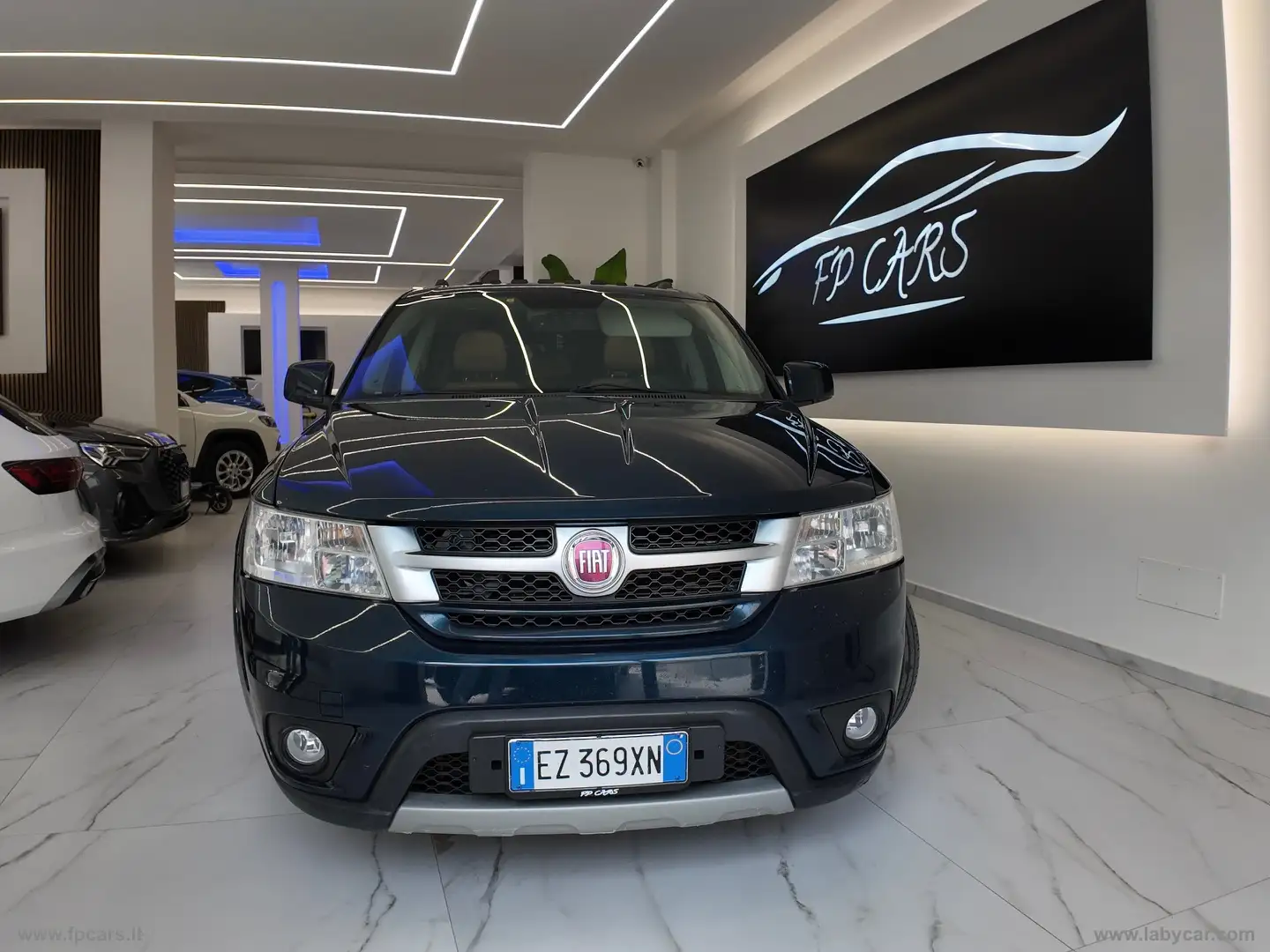 Fiat Freemont 2.0 Mjt 170 CV 4x4 aut. Lounge TETTO APRIBILE Blauw - 2