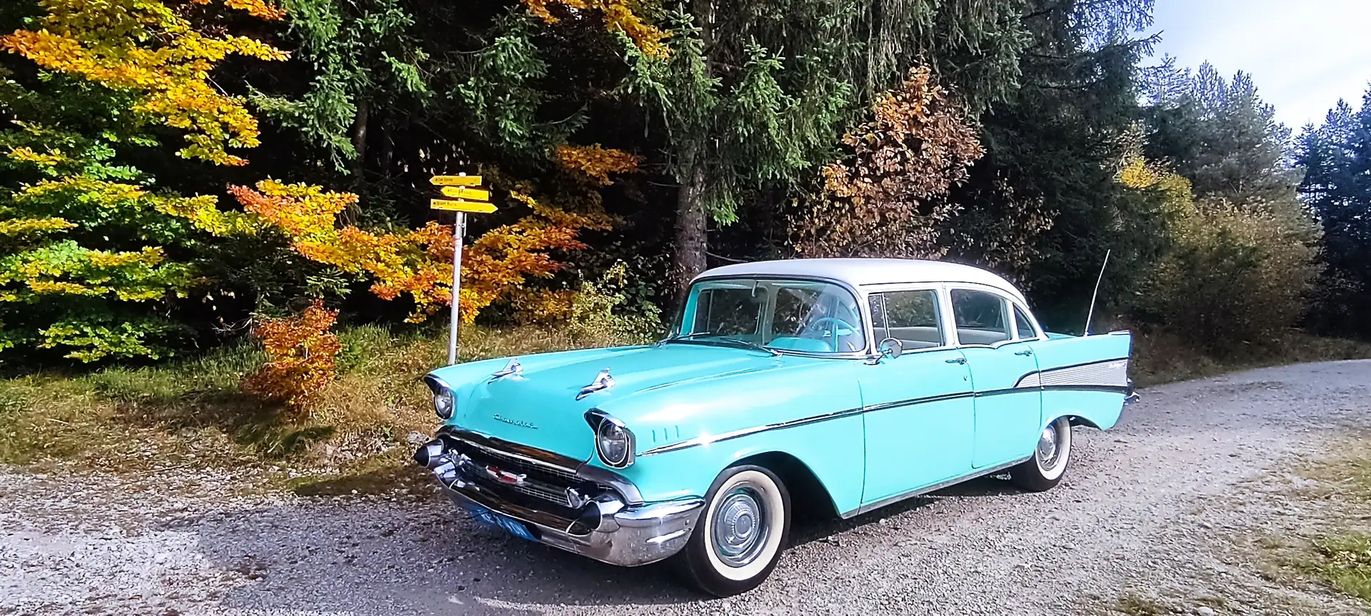 Chevrolet Bel Air 1957 Inz. mgl. Grün - 1