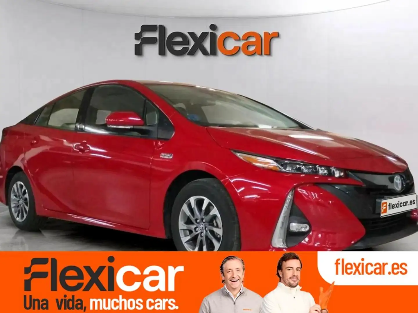 Toyota Prius Plug-In 125PH Advance Rojo - 1