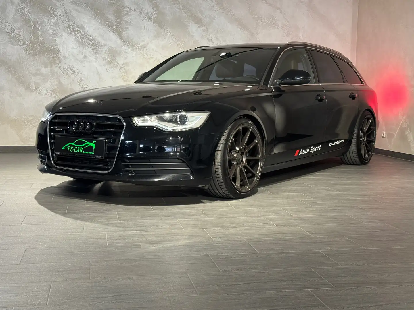 Audi A6 3.0 TDI Quattro**S-tronic**20 Zoll**Leder** Schwarz - 2