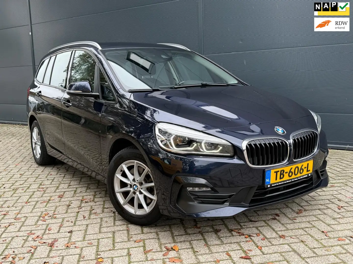 BMW 218 2-serie Gran Tourer 218i 7p. AUTOMAAT Lease Execut Bleu - 1