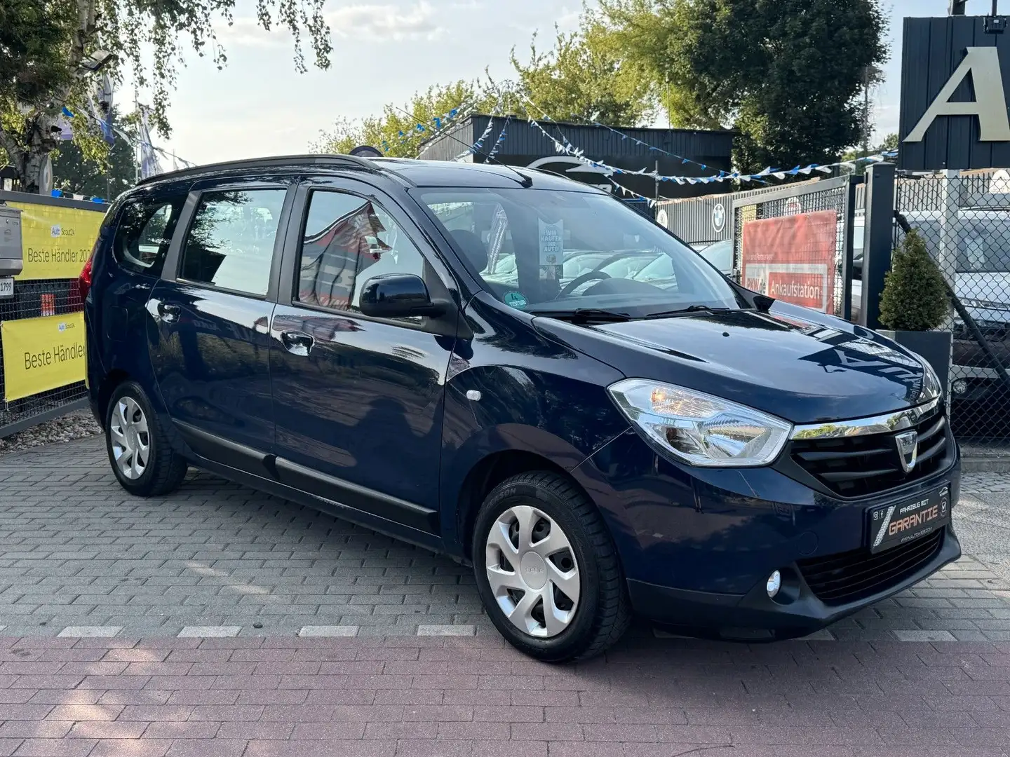 Dacia Lodgy Laureate 1.6*Klima*Navi*7-Sitz*1.HD*TüvNEU Bleu - 1