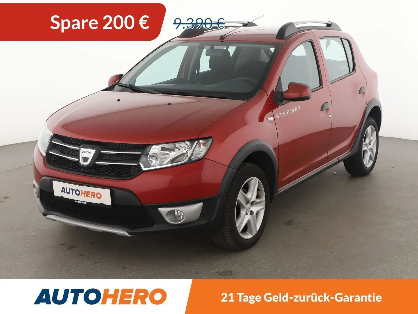Dacia Sandero 1.5 dCi Stepway Prestige*NAVI*PDC*SHZ*TEMPO*KLIMA* Rot - 1
