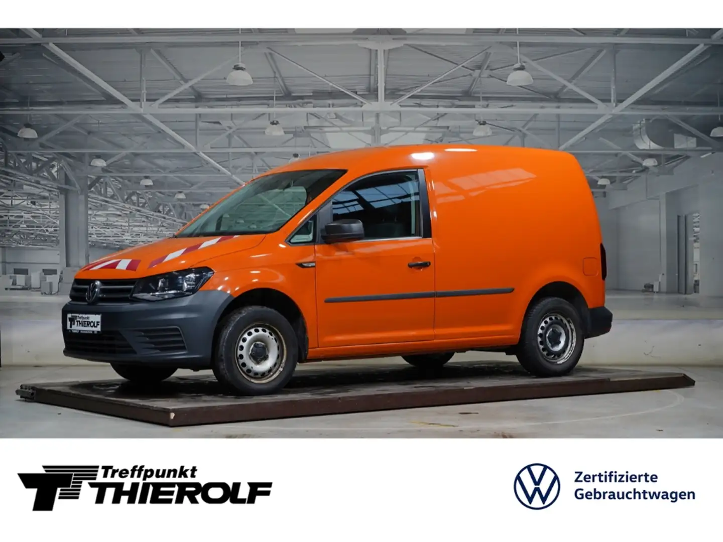 Volkswagen Caddy Kasten 2.0 TDI AHK Klima -nur Gewerbe! Orange - 1