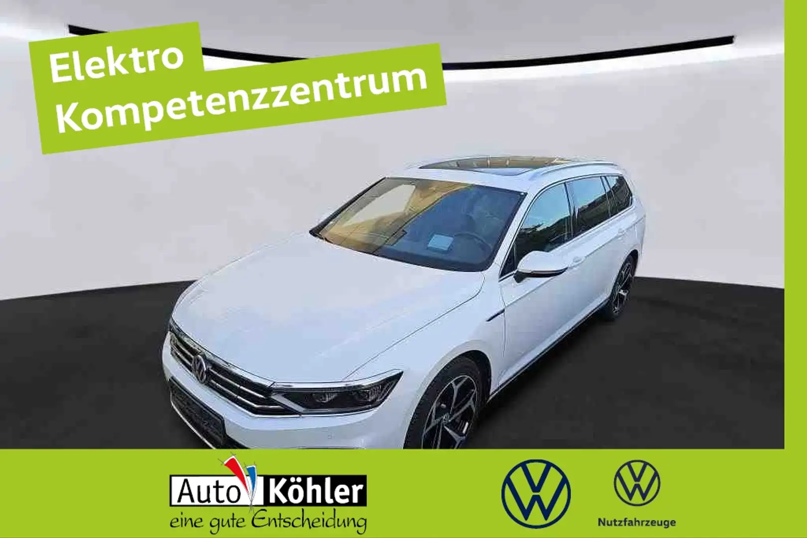 Volkswagen Passat Variant GTE Panorama-/Schiebedach /Matrixy Weiß - 1