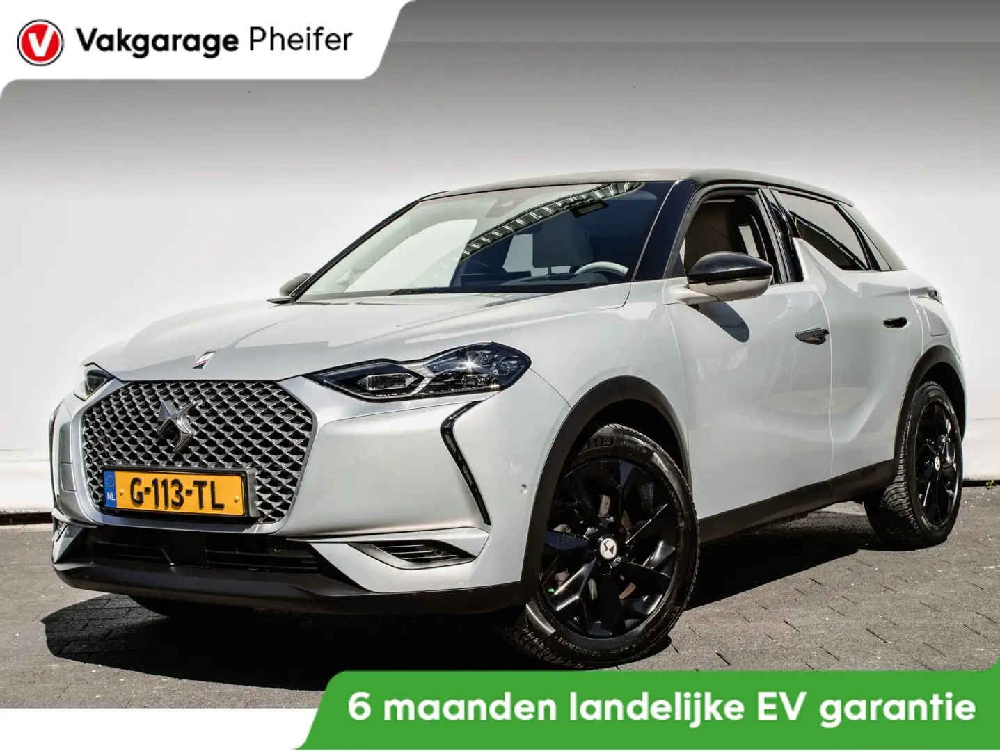 DS Automobiles DS 3 Crossback E-Tense La Premiere 50 kWh Head up/ Stoelverwarmin Šedá - 1