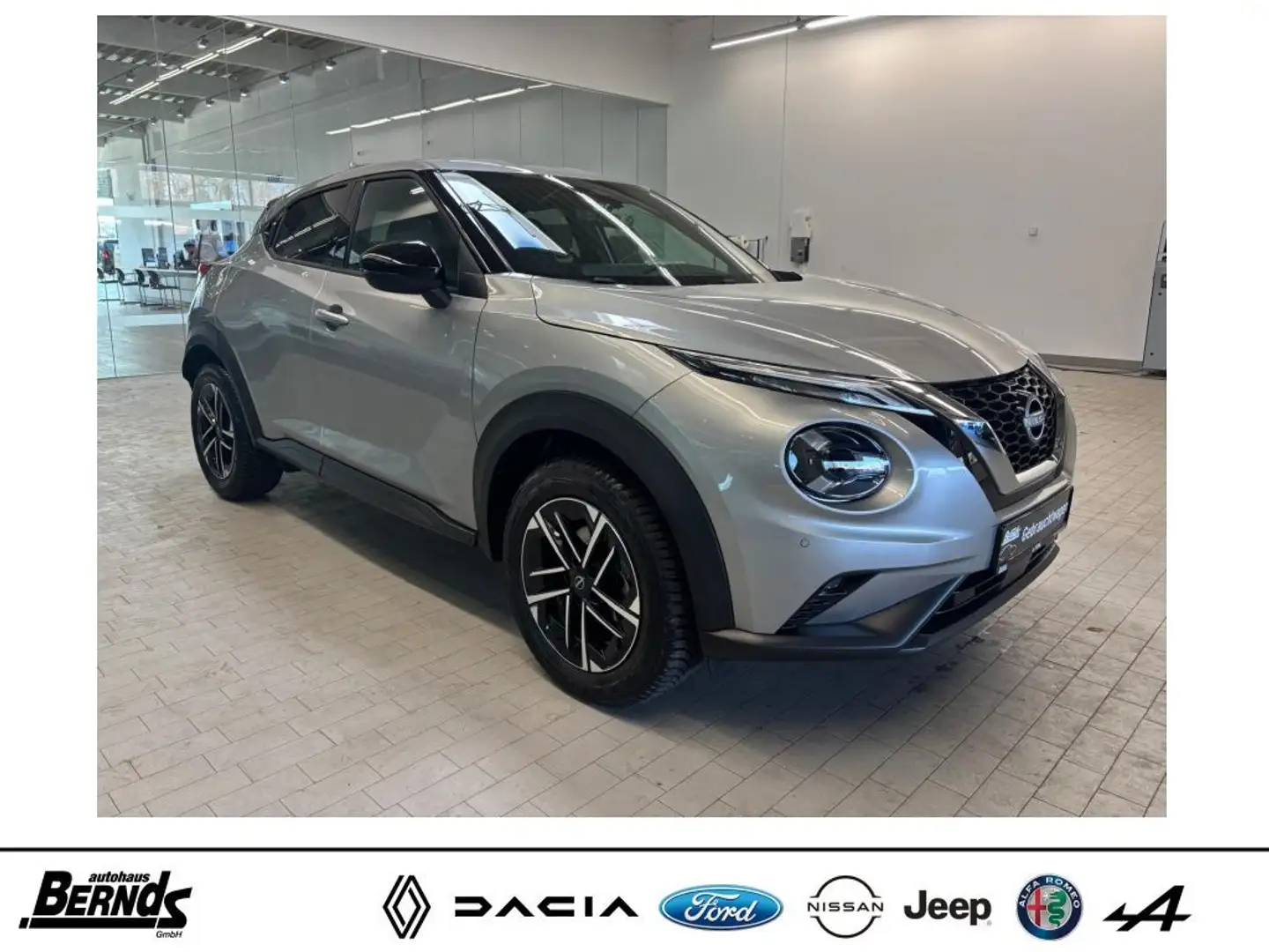 Nissan Juke 1.0 DIG-T N-Connecta KLIMAAUTOM. SITZHZG. ISO-FIX Argent - 2