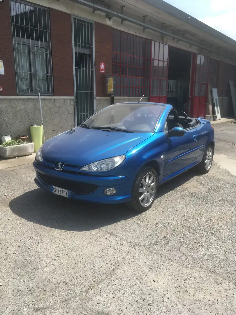 Peugeot 206 CC 1.6 16v c/abs Blu/Azzurro - 1