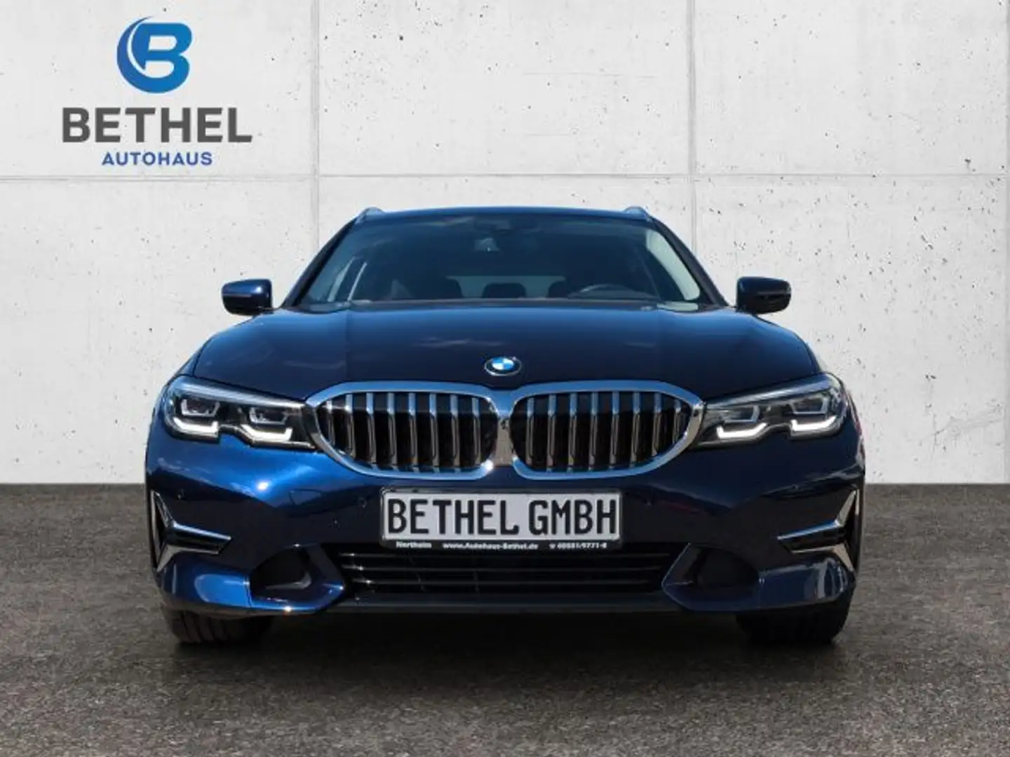 BMW 320 d Touring xDrive Luxury Line, Pano, SHZ, Live C Bleu - 2