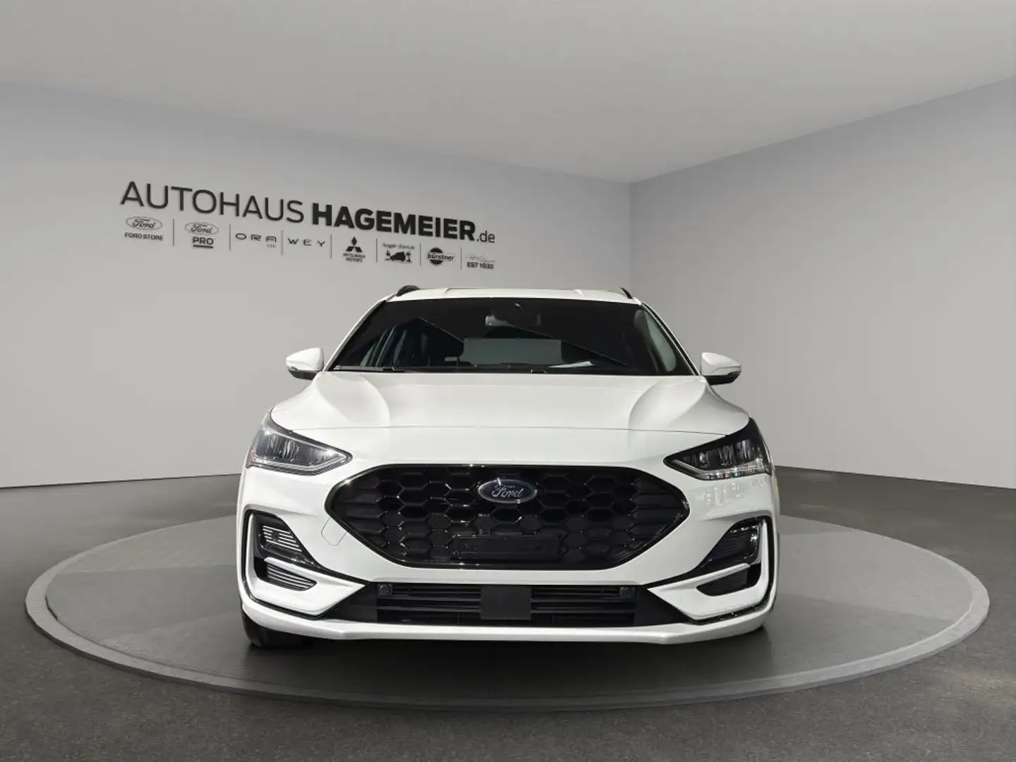 Ford Focus Turnier 1.0 EcoBoost Hybrid ST-LINE Weiß - 2