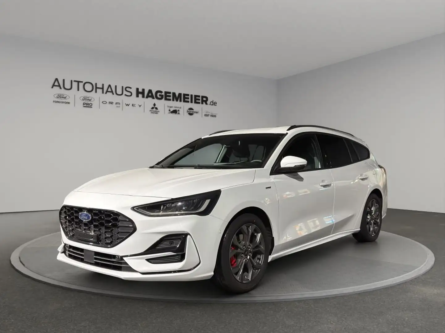 Ford Focus Turnier 1.0 EcoBoost Hybrid ST-LINE Weiß - 1