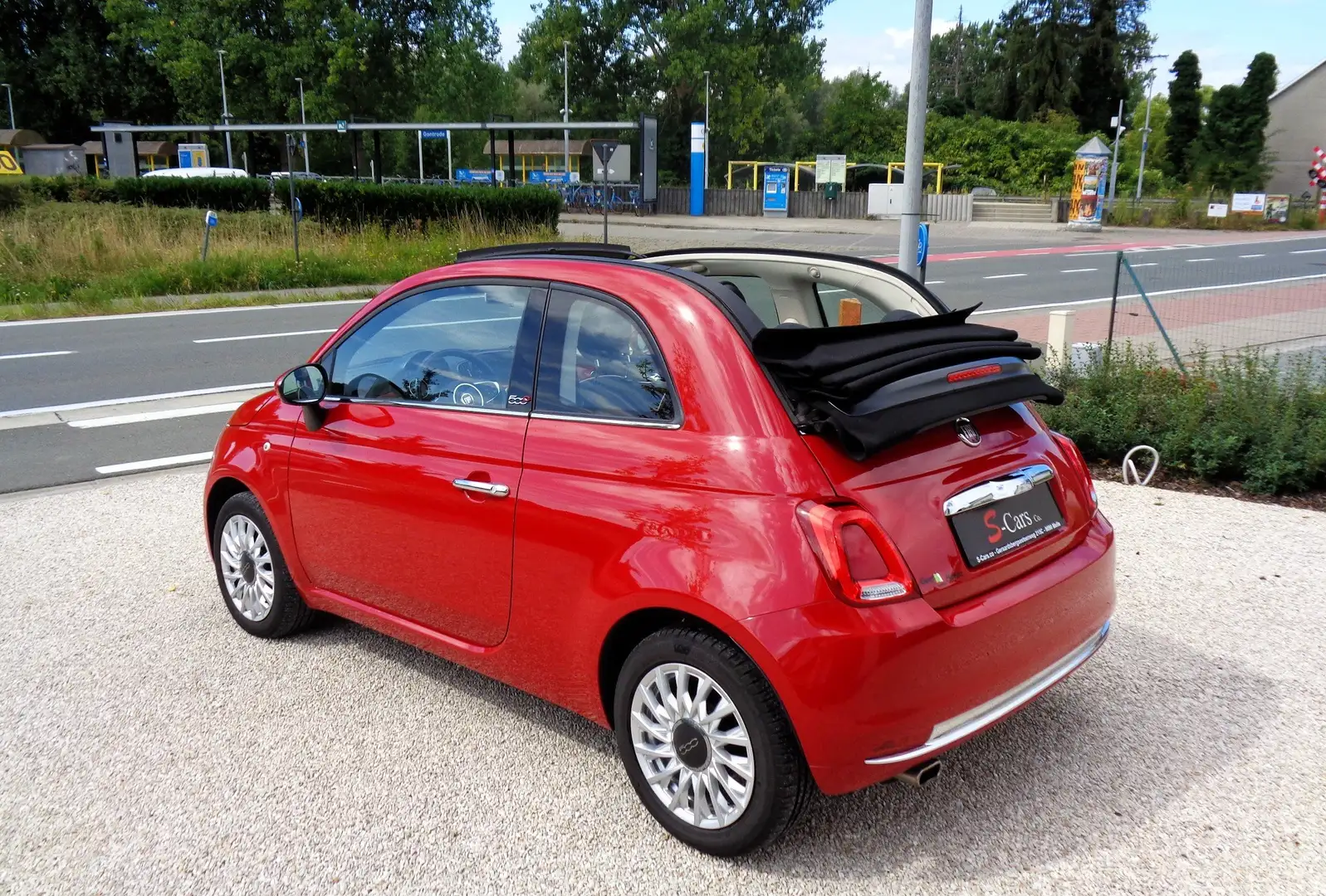 Fiat 500C 500 C / Carplay / Cruise Control / Airco/ Garantie Rood - 1