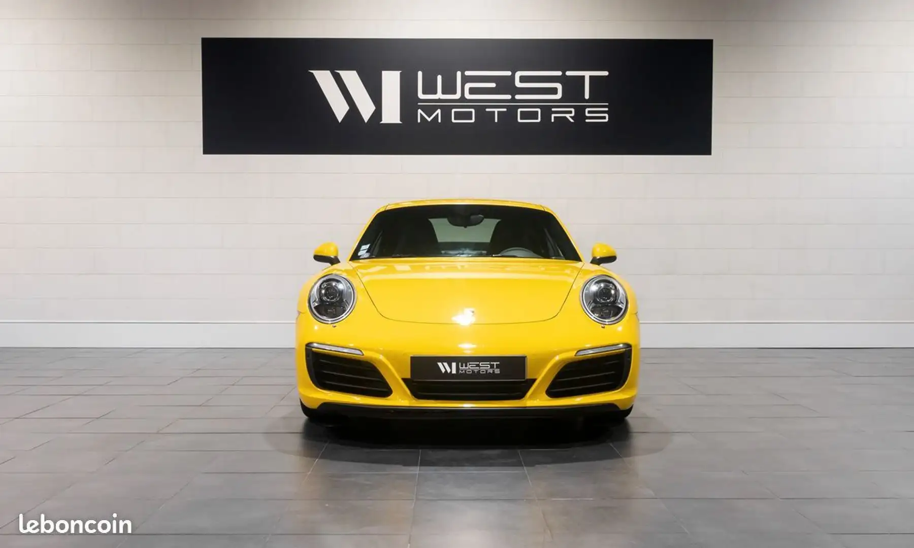 Porsche 911 991.2 Carrera 3.0 370 – Immat France Echap. Sport  Jaune - 2