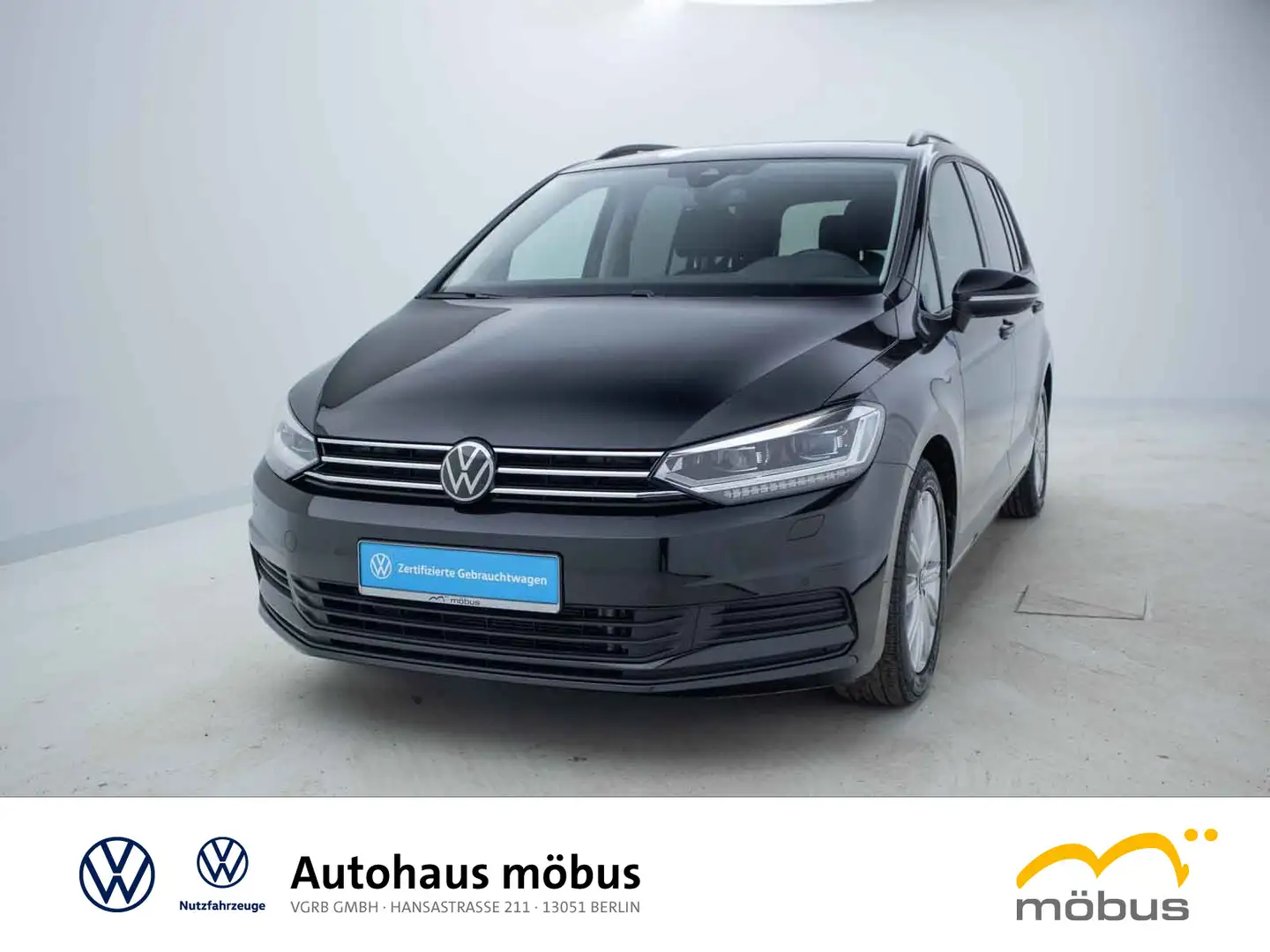 Volkswagen Touran 1.5 TSI Comfortline*DSG*IQ.DRIVE*APP*NAV* Schwarz - 2