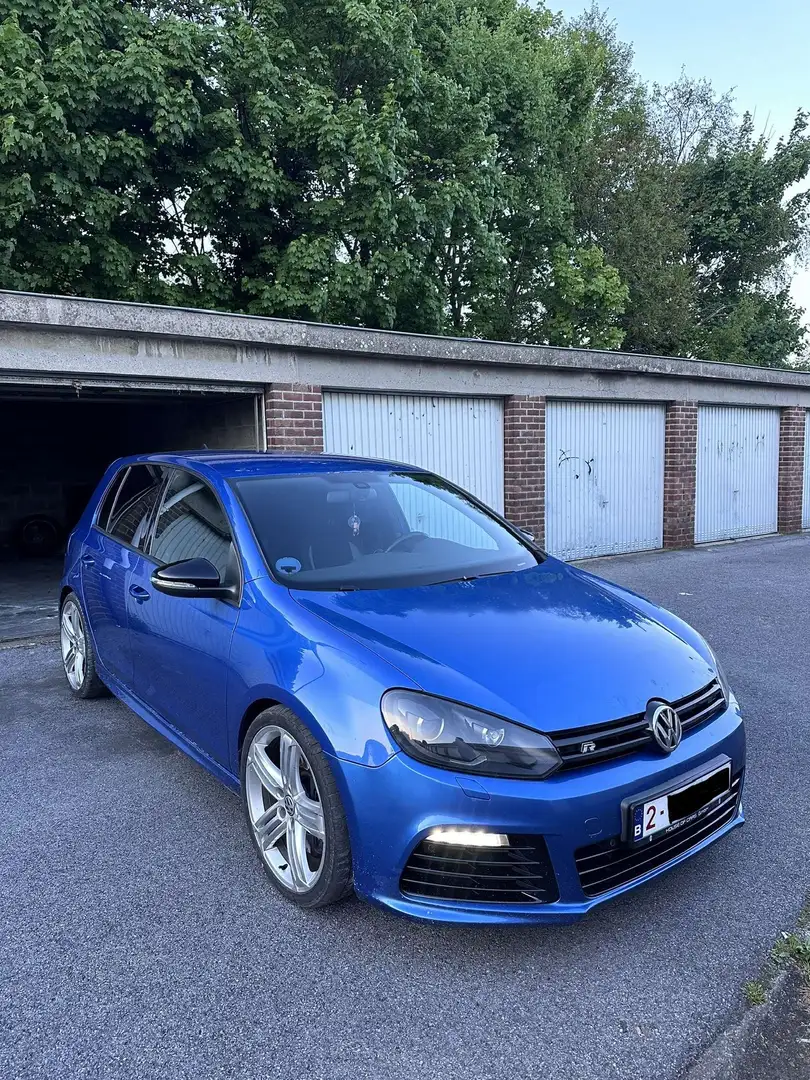 Volkswagen Golf R Bleu - 1
