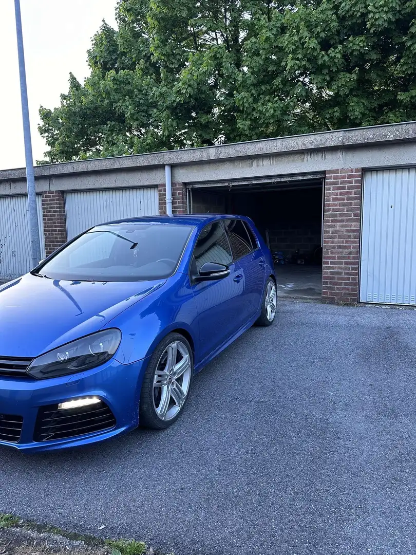 Volkswagen Golf R Bleu - 2