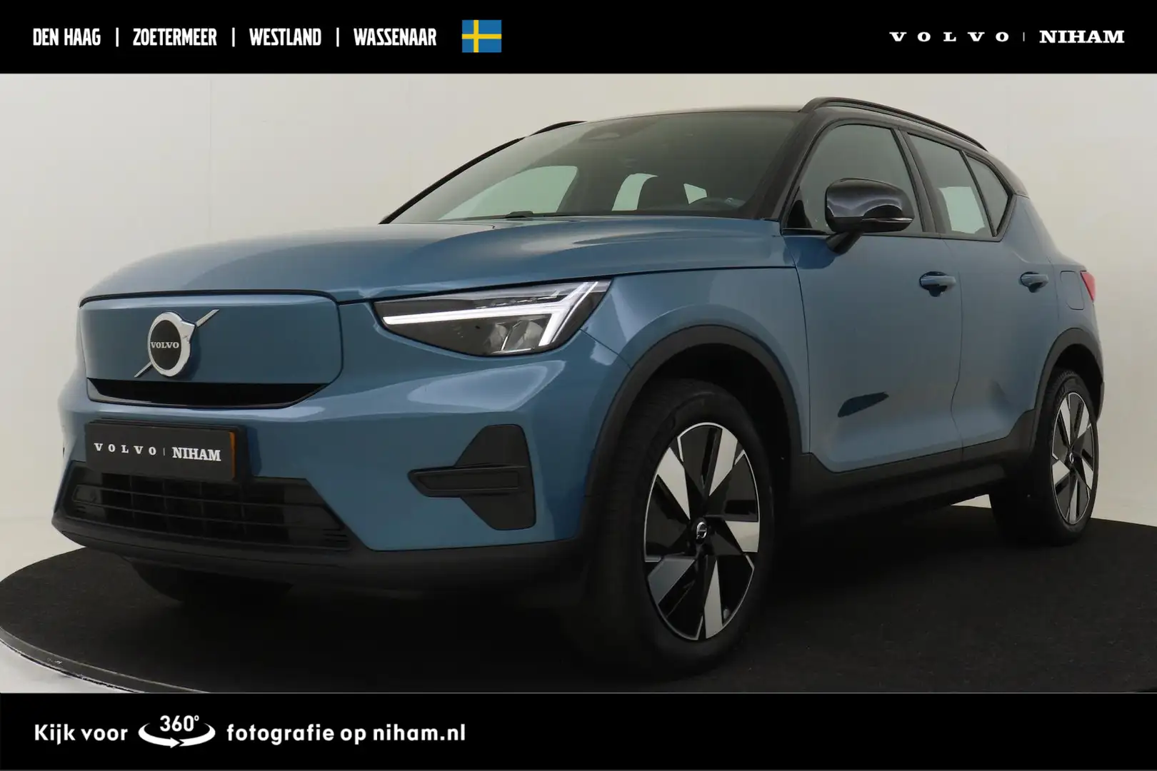 Volvo XC40 SINGLE MOTOR EXTENDED RANGE PLUS 82 kWh -CAMERA|WA Bleu - 1