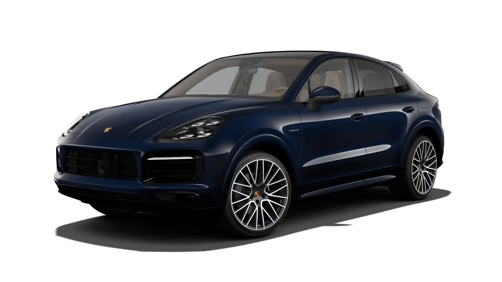 Porsche Cayenne Coupe Hybrid 462cv-SportDesign-PASM-Asse sterzante Blu/Azzurro - 1