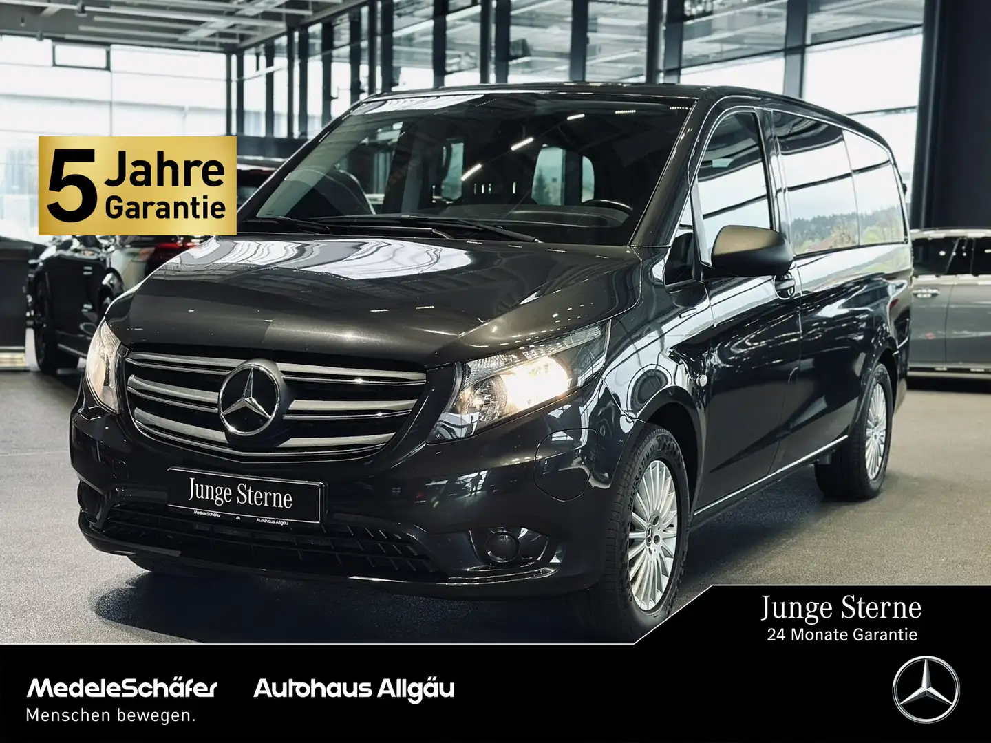 Mercedes-Benz Vito eVito VITO 129 Tourer PRO L HECKTÜR DISTRONIC Grau - 1
