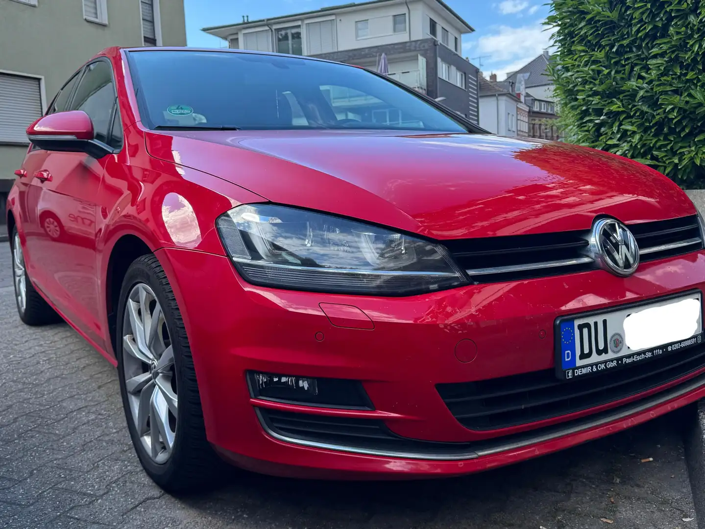 Volkswagen Golf Golf 1.4 TSI DSG Highline Červená - 2