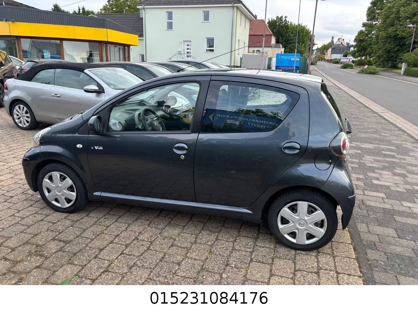 Toyota Aygo AYGO Cool 4/5 Türer+Klima+Tüv Neu+ 1 Hand+ Gri - 2
