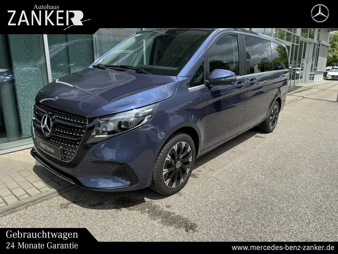 Mercedes-Benz V 220 V 220 d AVANTGARDE Lang *DISTRONIC*EL.TÜREN*VOLL Bleu - 1