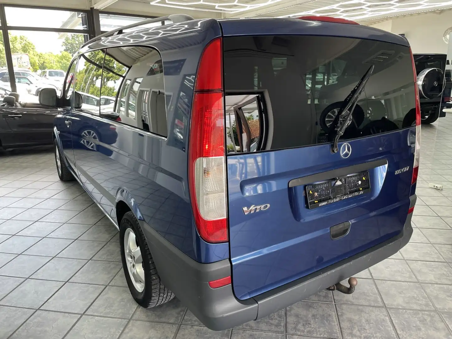 Mercedes-Benz Vito 115 CDI extra lang, 8-Sitzer, Klima, Sitzh. Azul - 2
