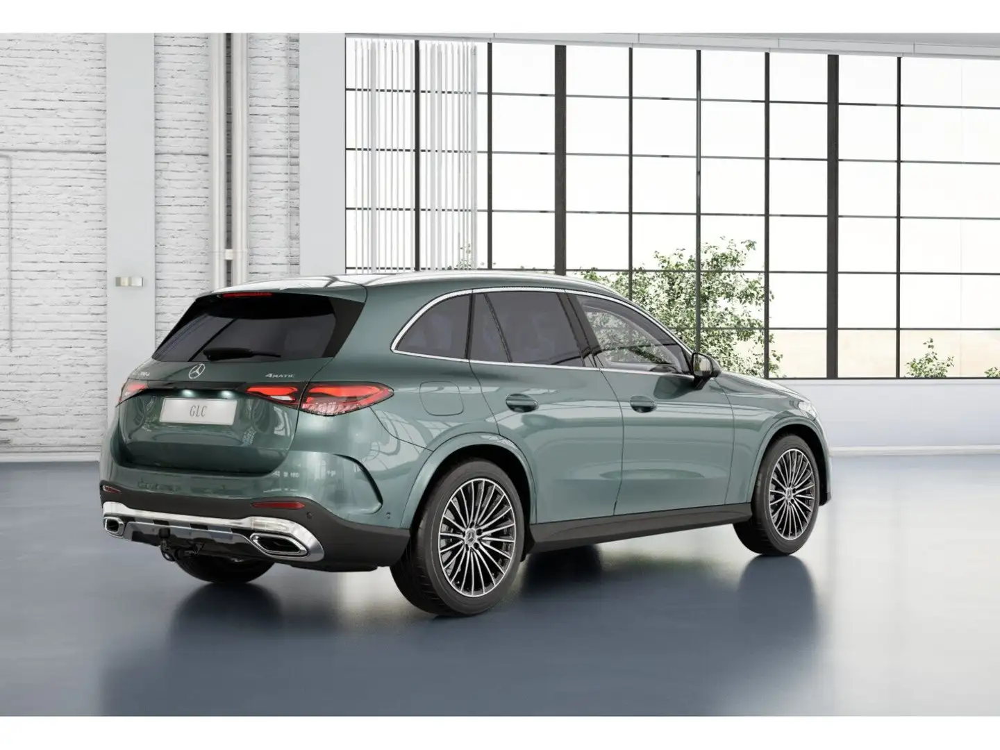 Mercedes-Benz GLC 200 d 4M #AMG #PANO-SD #AHK #MEMORY #360° Срібний - 2